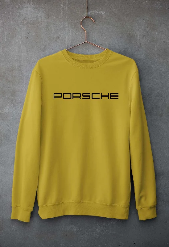 Porsche Unisex Sweatshirt for Men/Women Hoodie with Pastel Soft Subtle