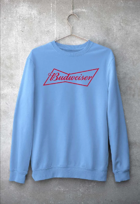 Budweiser Unisex Sweatshirt for Men/Women Oversized Hoodie Comfort Casual