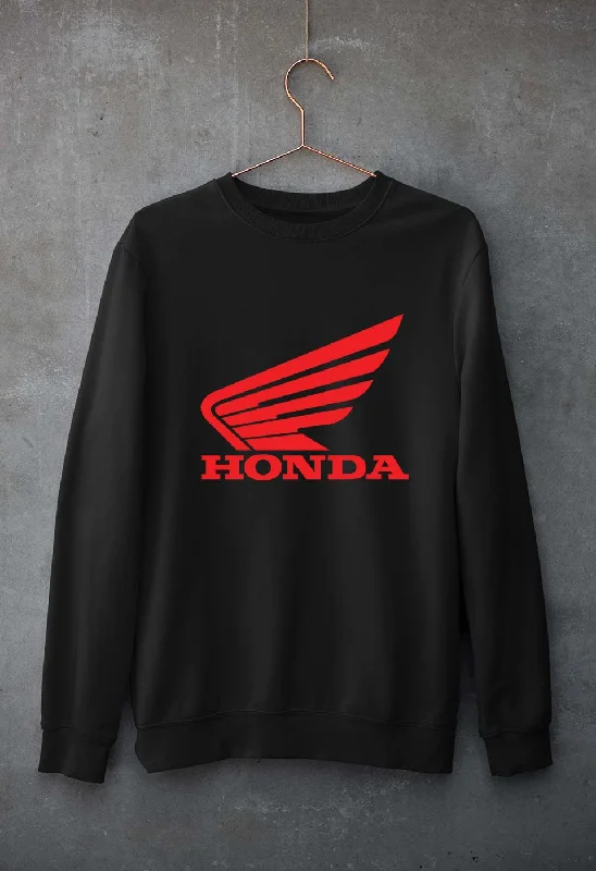 Honda Unisex Sweatshirt for Men/Women Hoodie with Ribbed Neckline Snug Warm