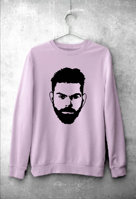 Virat Kohli Unisex Sweatshirt for Men/Women Hoodie with Elastic Waist Stretchable Comfortable