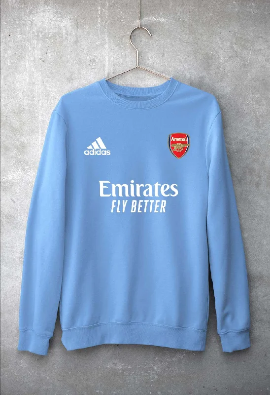 Arsenal 2021-22 Unisex Sweatshirt for Men/Women Hoodie with Turtle Neck Cozy Winter