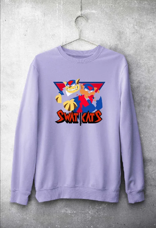 Swat Kats Unisex Sweatshirt for Men/Women Hoodie with Hem Patch Decorative Personalized