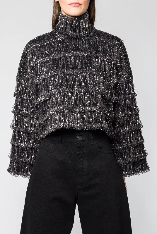 Alaïa Sequin Jumper Modern Contemporary Chic