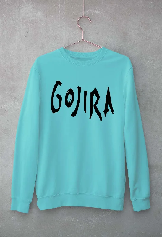 Gojira Unisex Sweatshirt for Men/Women Hoodie with Frayed Bohemian Relaxed