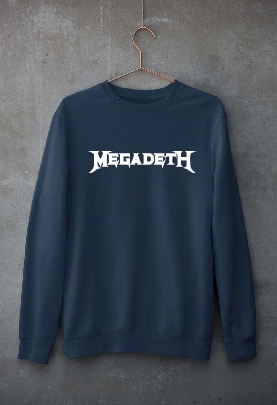 Megadeth Unisex Sweatshirt for Men/Women Hoodie with Cropped Fit Short Trendy