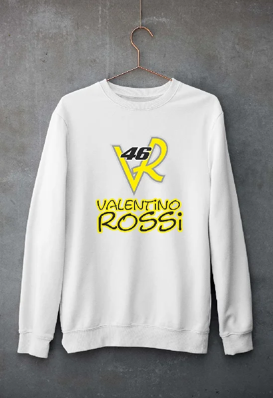 Valentino Rossi(VR 46) Unisex Sweatshirt for Men/Women Hoodie with Raglan Sleeves Sporty Comfortable