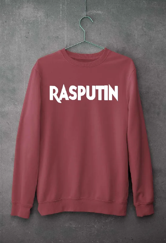 Rasputin Unisex Sweatshirt for Men/Women Hoodie with Back Slit Movement Comfort