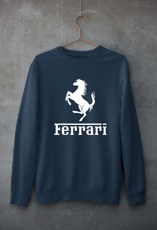 Ferrari F1 Unisex Sweatshirt for Men/Women Hoodie with Crew Neck Simple Timeless