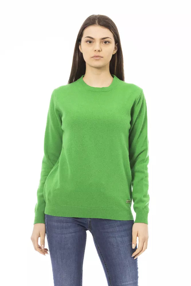 Baldinini Trend  Wool Women's Sweater Terry Blend Velvet Blend Canvas Blend