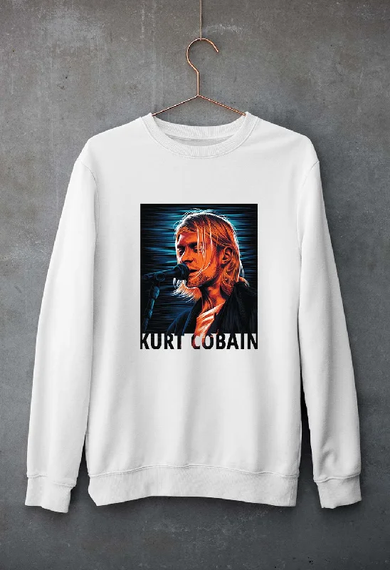 Kurt Cobain Unisex Sweatshirt for Men/Women Hoodie with Lining Warm Insulated