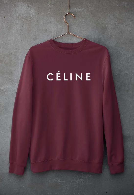 Celine Unisex Sweatshirt for Men/Women Hoodie with Drawstring Waist Adjustable Fitted