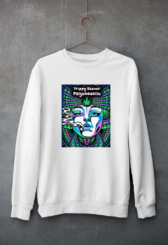 Trippy Stoner Psychedelic Unisex Sweatshirt for Men/Women Hoodie with Print Artistic Unique