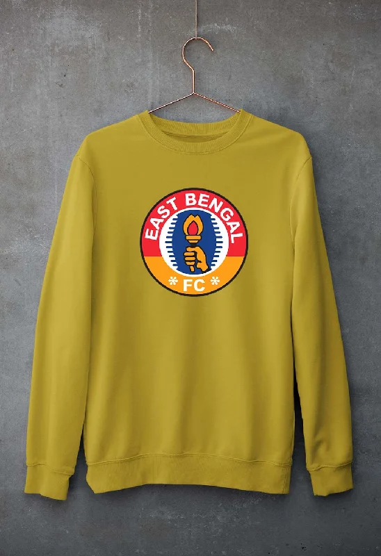 East Bengal FC Sweatshirt for Men/Women Hoodie with Oversized Fit Loose Comfortable