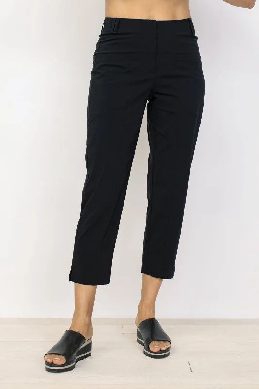 Habitat 16981 Prower Stretch Slim Crop Pant Elegant Silk Pants