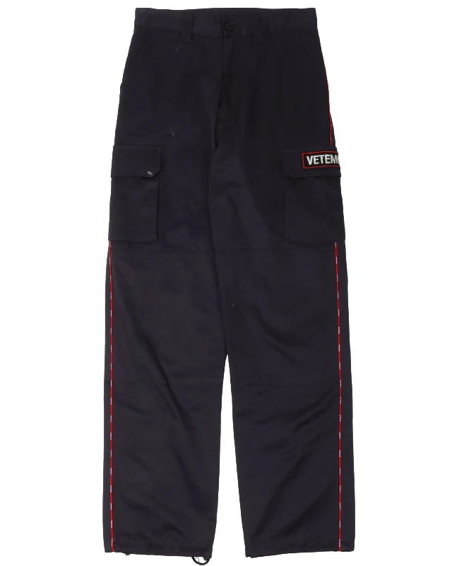 Police Cargo Dressmaker Pants Soft Sweatpants Style