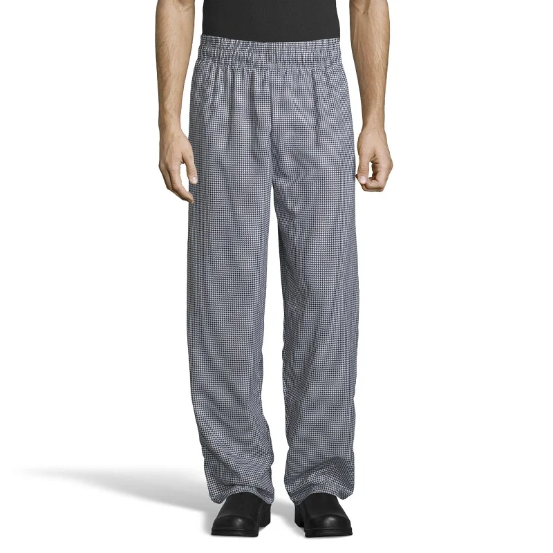 Classic Chef Pant - Houndstooth High-Waist Jogger Pants