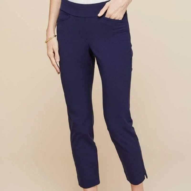 Maren Pull-On Pant - Navy Comfy Athletic Pants