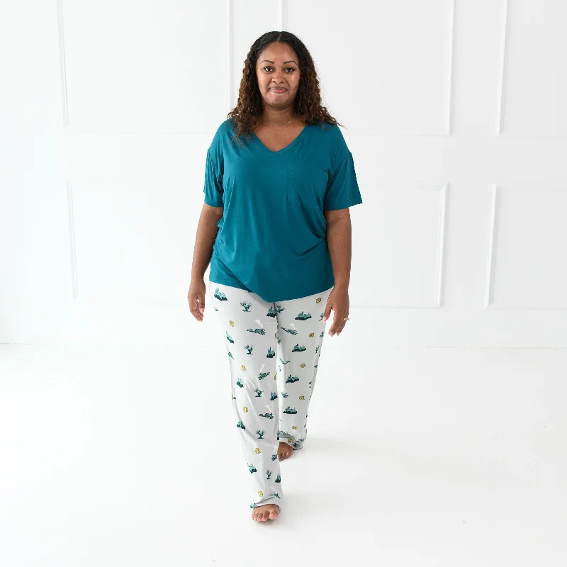 Women's Lounge Pants in Journey Casual Plaid Pants