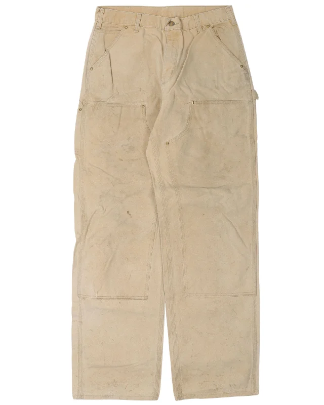 Carhartt Double-Knee Carpenter Pants Casual Drawstring Pants