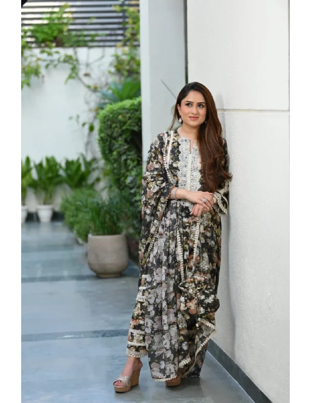 Geet Kurta Pant Trendy Wide-Leg Pants