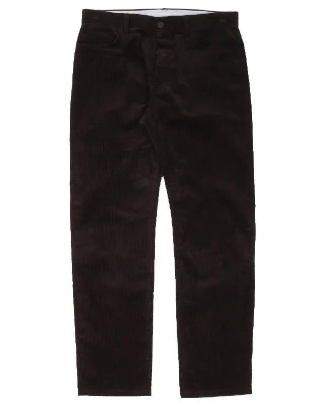 Corduroy Pants Chic Slim Fit Pants