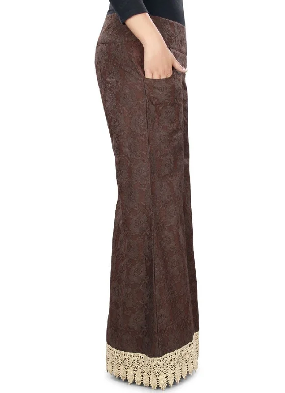 Sadiyah Palazzo Pants Modern Bootcut Pants