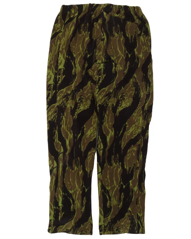 Tiger Camo Pants Cozy Full-Length Pants