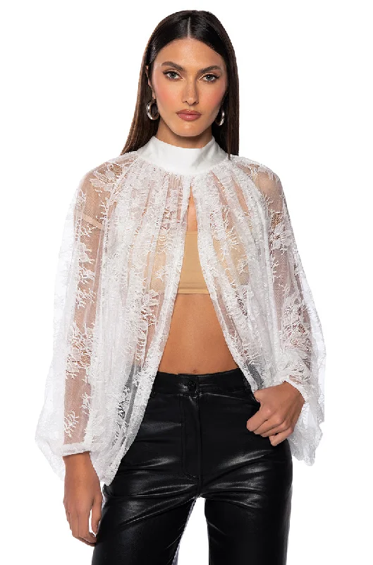CHEYENNE EXPOSED BACK FLORAL BLOUSE Delicate Bow Blouse