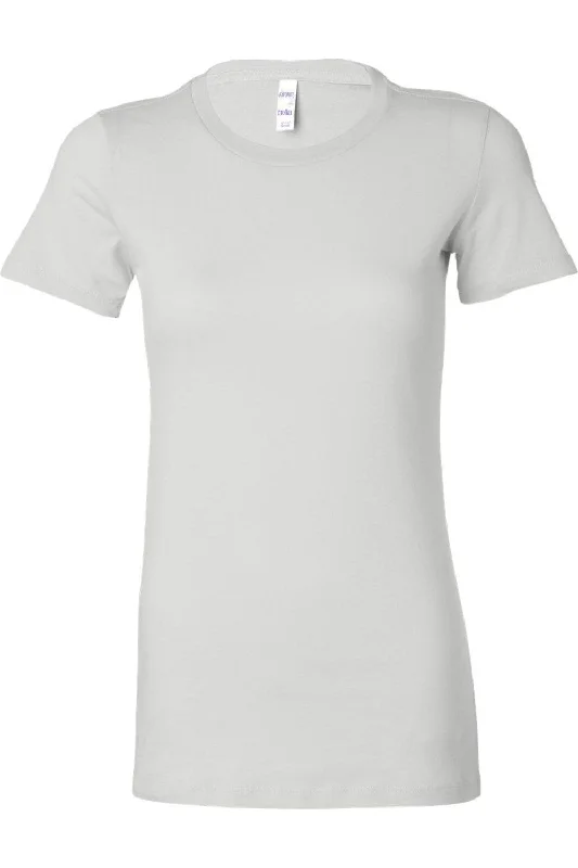 BELLA + CANVAS Women´s Slim Fit Tee Graphic Embroidered Appliqued