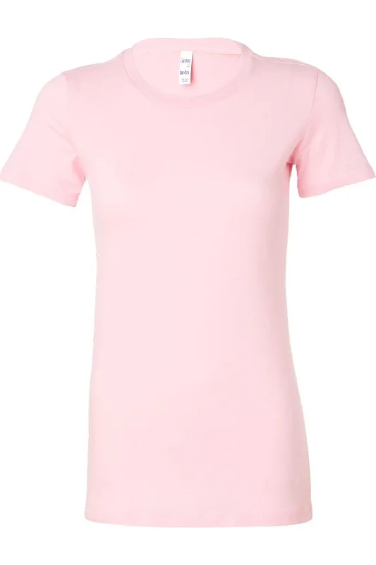 BELLA + CANVAS Women´s Slim Fit Tee Sequined Glittery Shiny