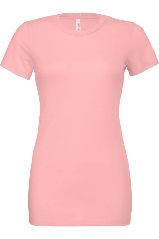 Bella + Canvas Womens/Ladies Jersey Short-Sleeved T-Shirt Cotton Fabric Linen Fabric Terry Fabric