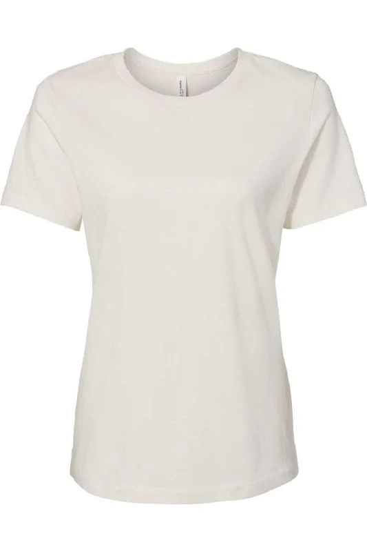 BELLA + CANVAS Womens Relaxed Jersey Tee Print Jacquard Patchwork