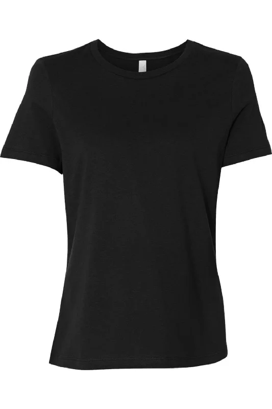 BELLA + CANVAS Womens Relaxed Jersey Tee Houndstooth Herringbone Solid