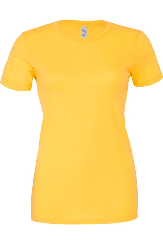 Bella Ladies/Womens The Favorite Tee Short Sleeve T-Shirt Hooded Caped Shawl Collar