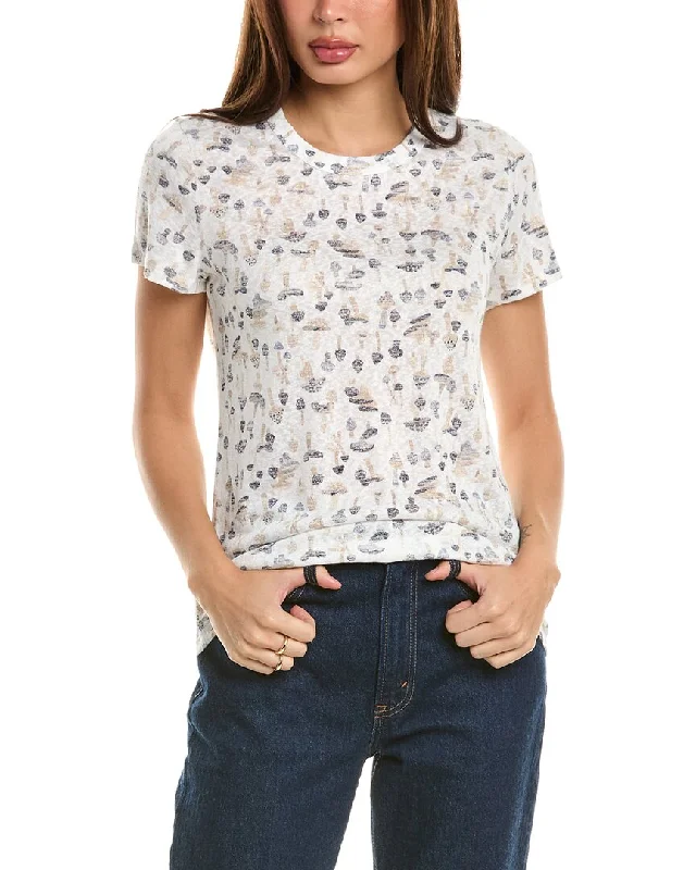 Bobeau T-Shirt Fitted T-Shirt Seamless Stretchy