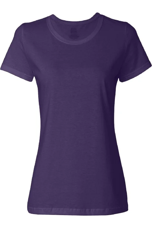 Fruit of the Loom HD Cotton Women´s Short Sleeve T-Shirt Welt Pockets Slit Pockets Flap Pockets
