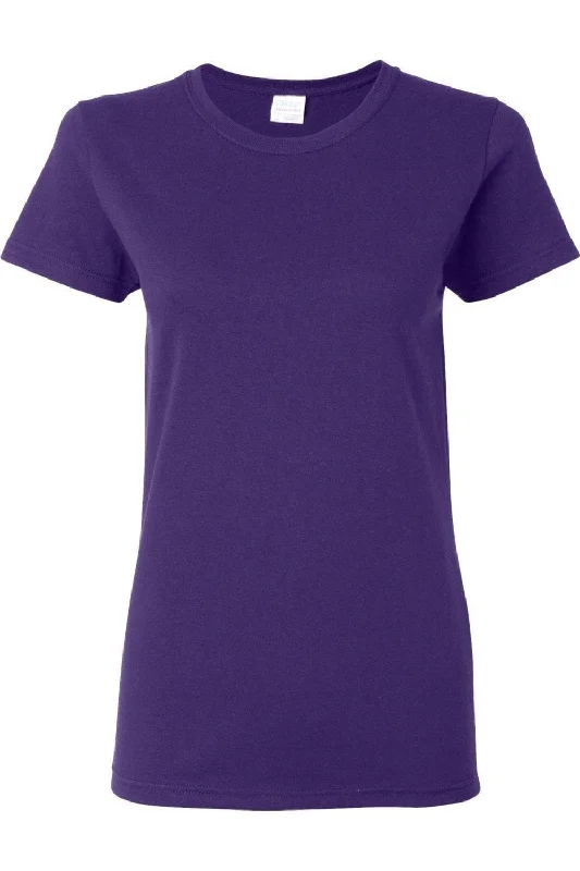 Gildan Heavy Cotton Womens T-Shirt Cashmere Blend Cotton Blend Poly Blend