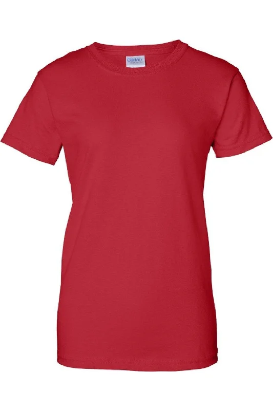 Gildan Ultra Cotton Womens T-Shirt Handmade Hand-knitted Hand-woven
