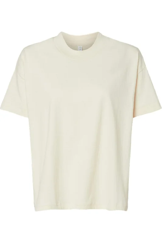 LAT Women´s Hi-Lo Tee Wool Fabric Cashmere Fabric Tweed Fabric