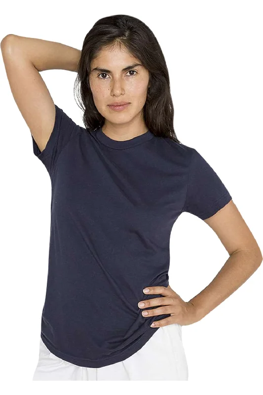 Los Angeles Apparel USA-Made Women´s Fine Jersey T-Shirt Lace Blend Ribbed Blend Corduroy Blend