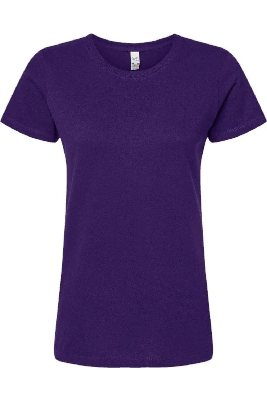 M&O Women´s Gold Soft Touch T-Shirt Casual Formal Business