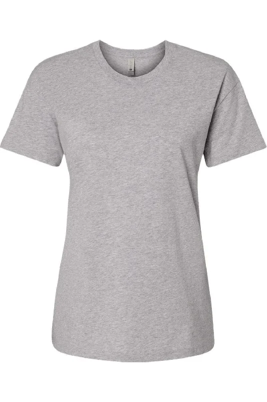 Next Level Women´s Cotton Relaxed T-Shirt Graphic T-Shirt Round Neck Polyester