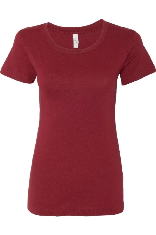 Next Level Women´s Ideal T-Shirt Front Pockets Side Pockets Patch Pockets