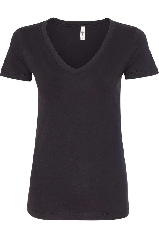 Next Level Women´s Ideal V-Neck T-Shirt Fitted T-Shirt Seamless Stretchy