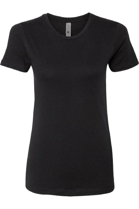 Next Level Womens Cotton T-Shirt Terry Blend Velvet Blend Canvas Blend