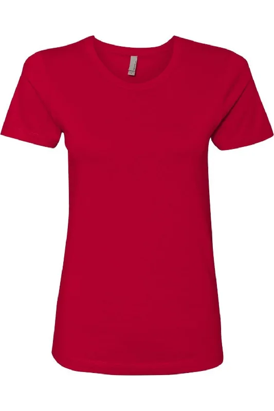 Next Level Womens Cotton T-Shirt Fashionable Trendy Casual
