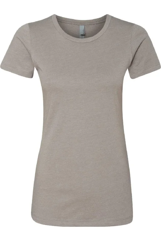 Next Level Womens CVC T-Shirt Chenille Blend Fleece Blend Nylon Blend