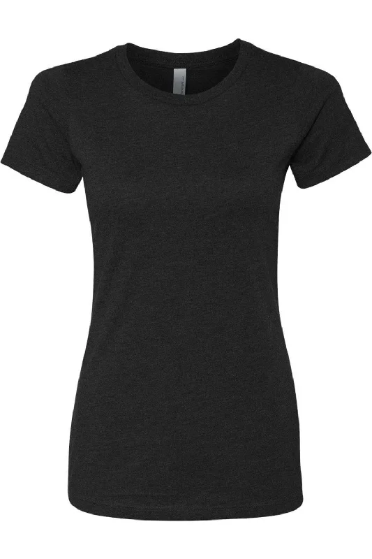 Next Level Womens CVC T-Shirt Seamless Knitted Crochet