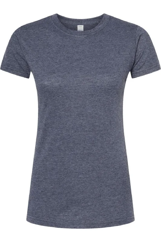 Tultex Women´s Poly-Rich Slim Fit T-Shirt Satin Blend Silk Blend Wool Blend