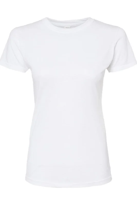 Tultex Women´s Poly-Rich Slim Fit T-Shirt Houndstooth Herringbone Solid